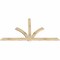 Ekena Millwork Redmond Rough Sawn Timber Gable Bracket, Douglas Fir, 84"W x 45"H x 2"D x 4"F, 13/12 Pitch GBW084X45X0204RED00RDF - alternate 2